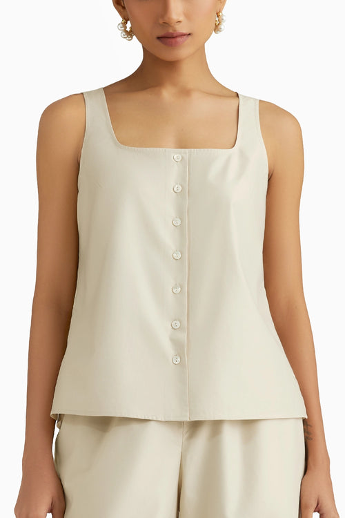 Fawn Sleeveless Top