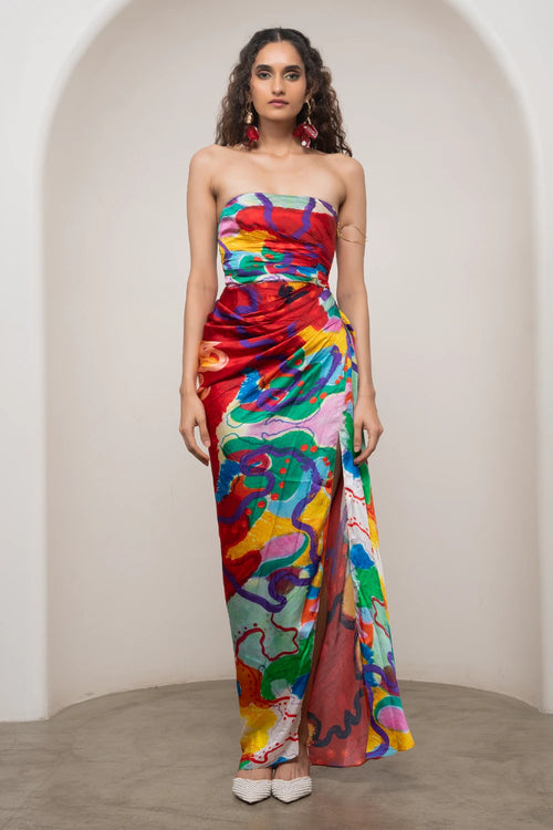 Alya Cocktail Maxi Dress