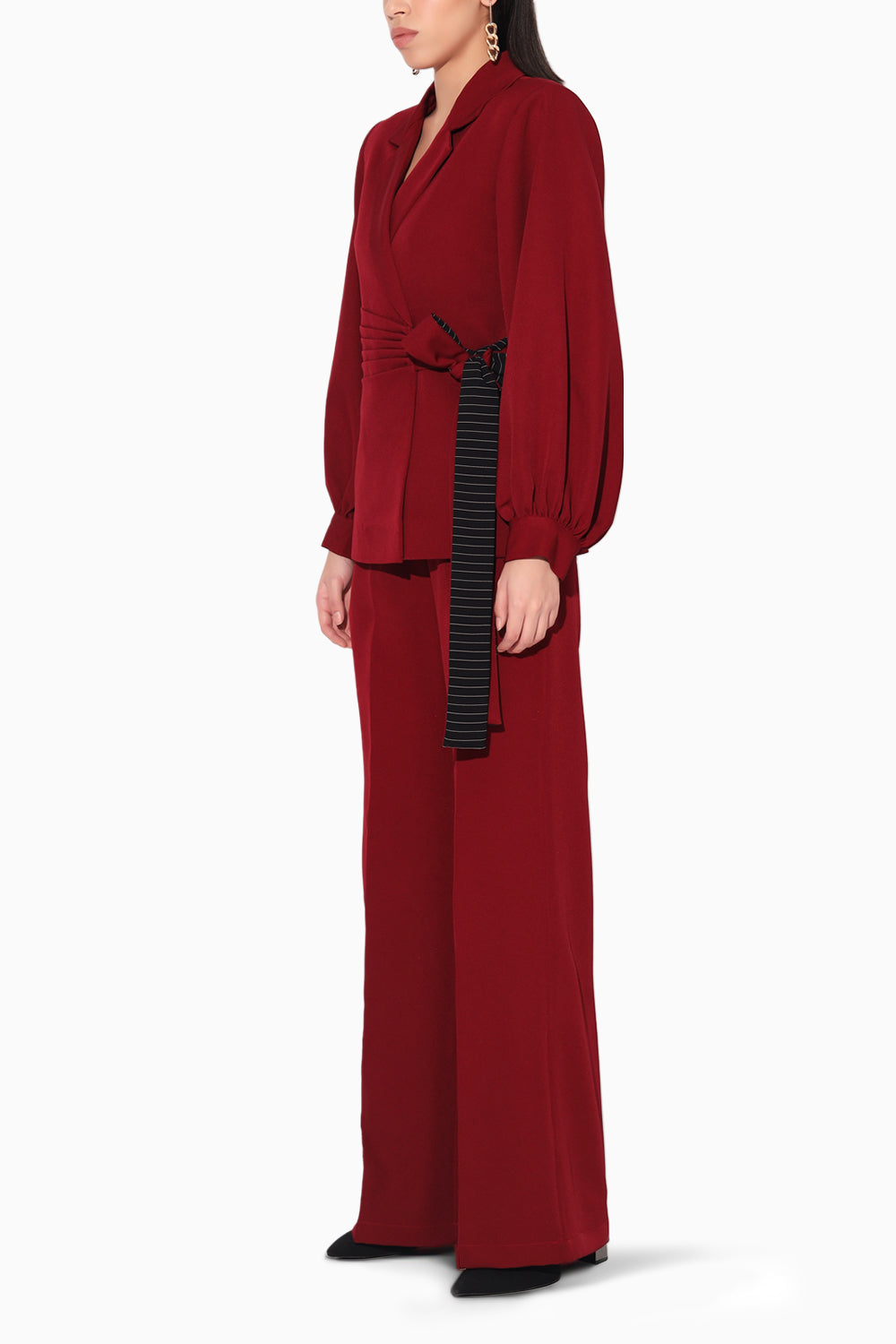 Neo Wrap Pant Suit