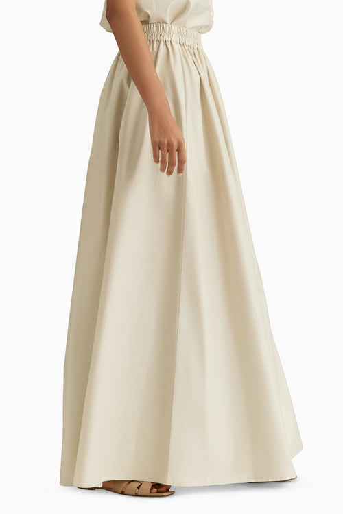 Fawn Cotton Maxi Skirt