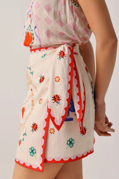 Tarot Isles Wrap Me Round Skirt