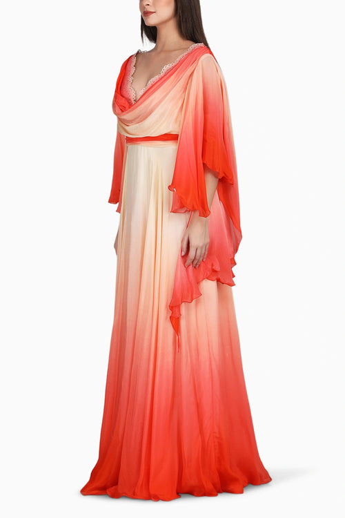 Sunset Glow Gown