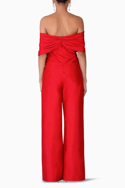 Red Anja Top