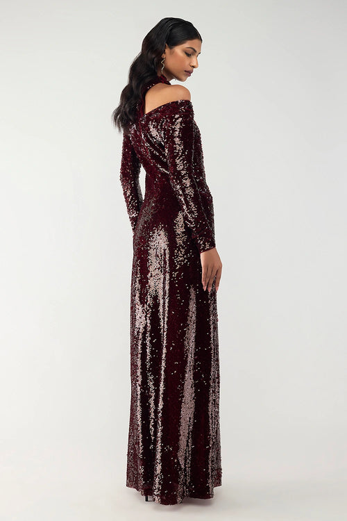Midnight Lilac Stella Dress