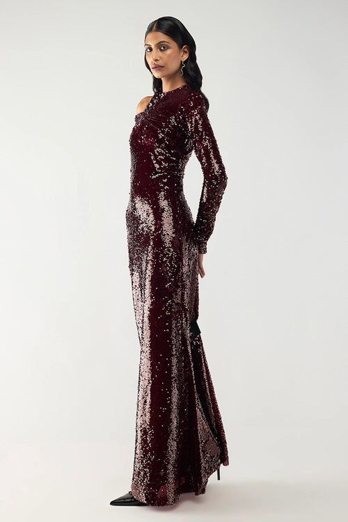 Midnight Lilac Stella Dress