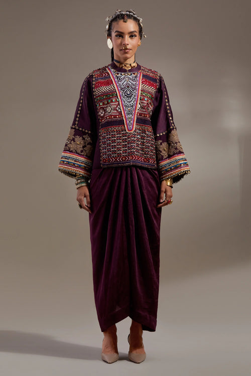 Jamuni Anka Koji Big Jacket Set