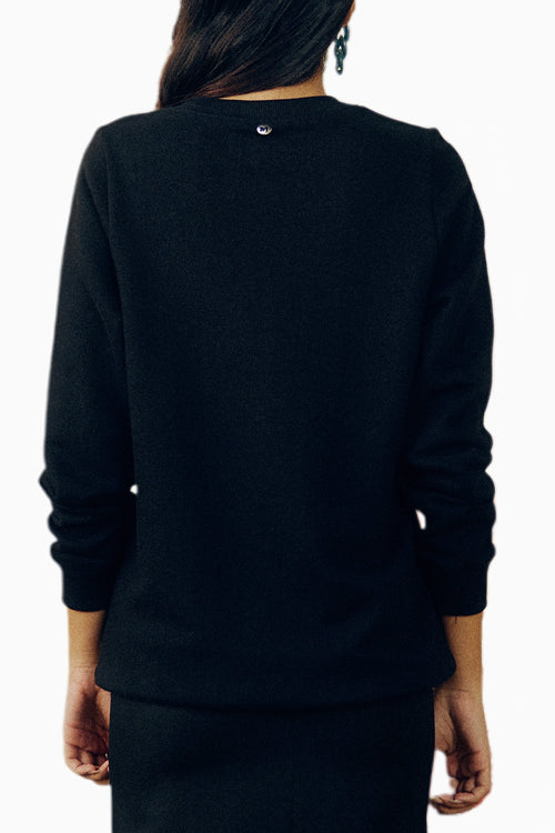 Black Reindeer Sweatshirt