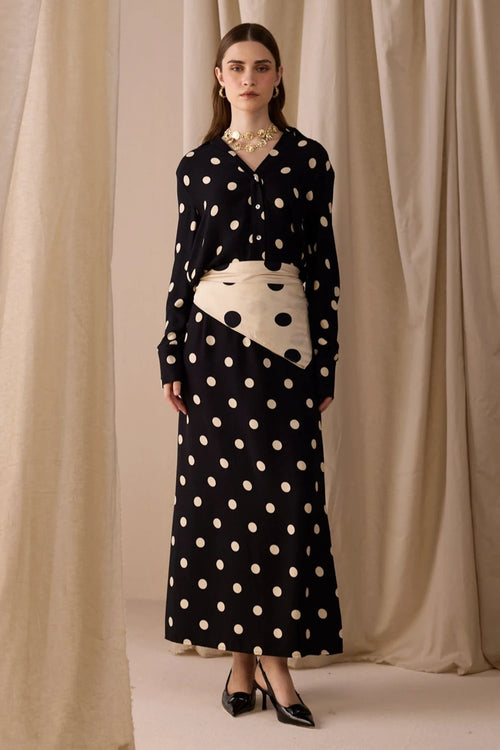 Glam Polka Dot Shirt