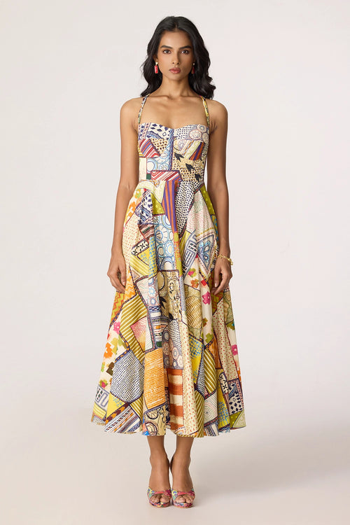 Marilyn Estampa Multi Dress
