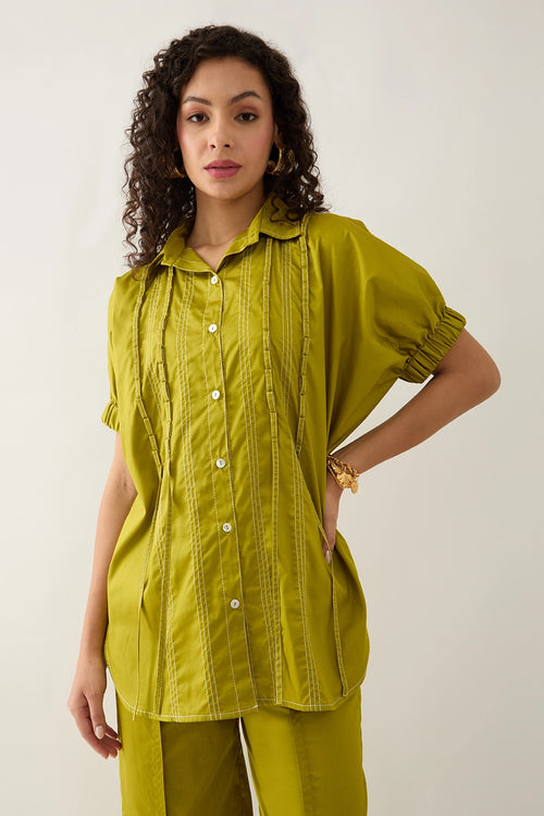 Demure Leaf Shirt