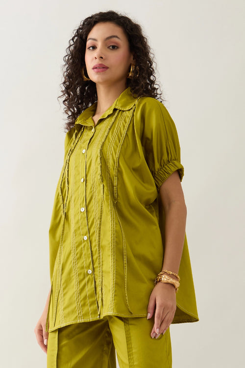 Demure Leaf Shirt
