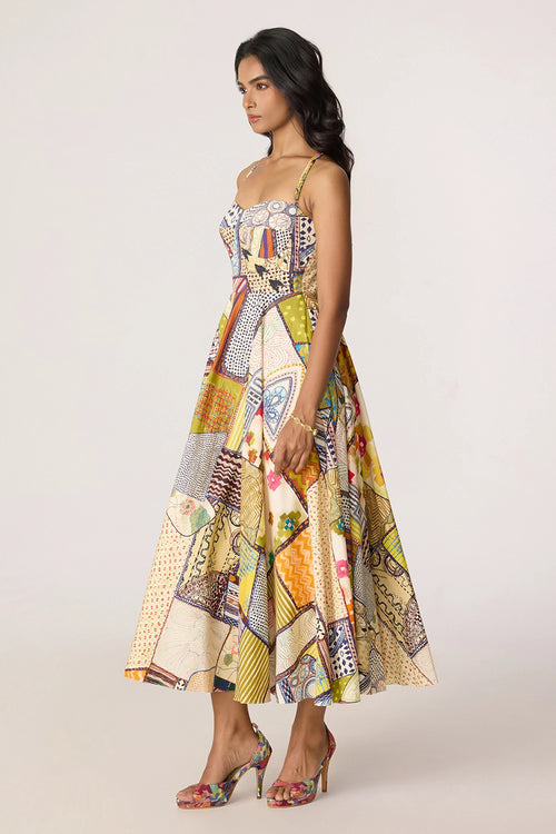 Marilyn Estampa Multi Dress