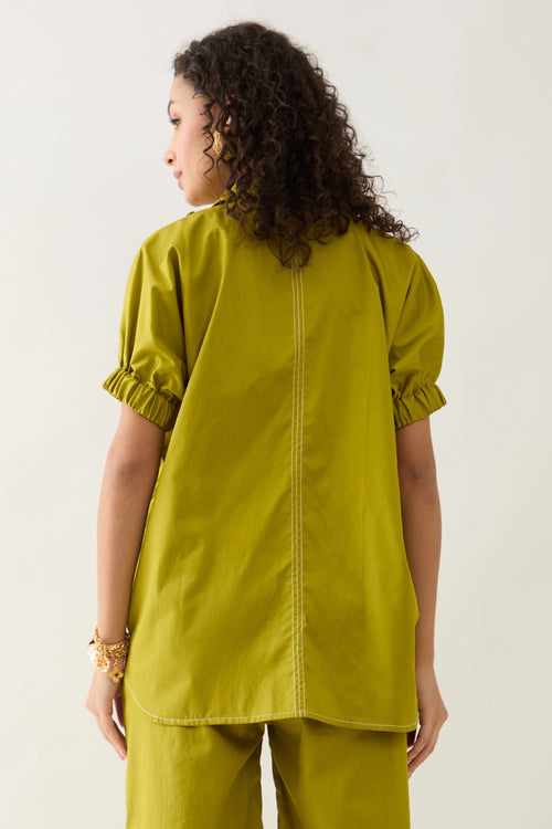 Demure Leaf Shirt