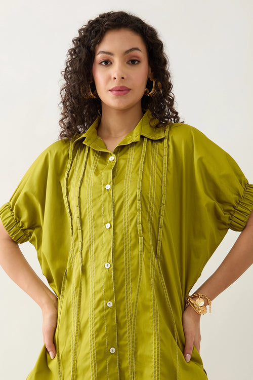 Demure Leaf Shirt