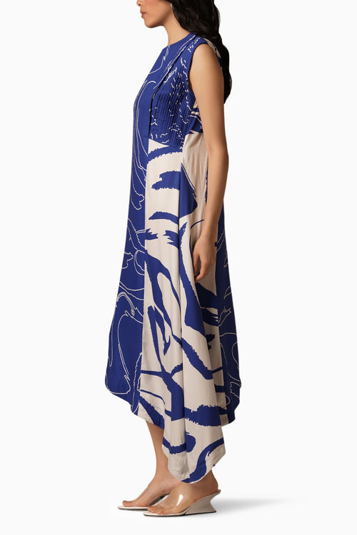 Cora-Cari Pleated Dress