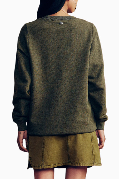 Green Reindeer Sweatshirt