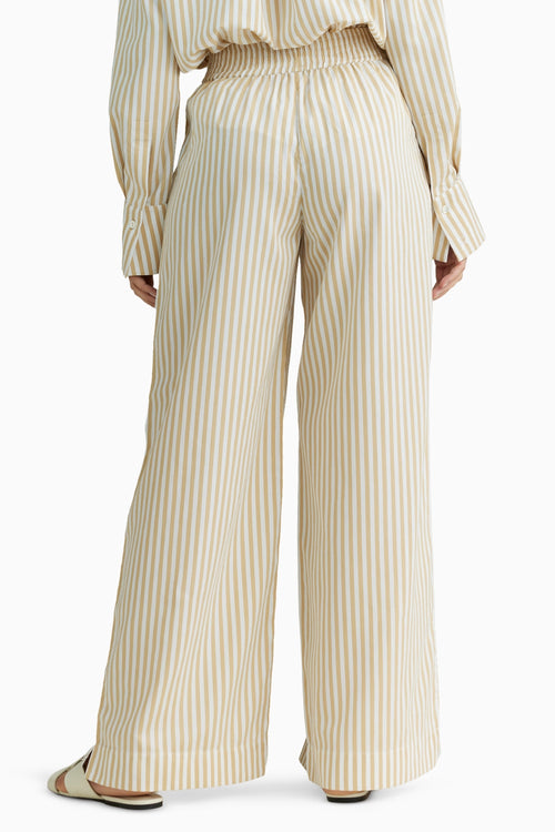 Gold Striped Trousers