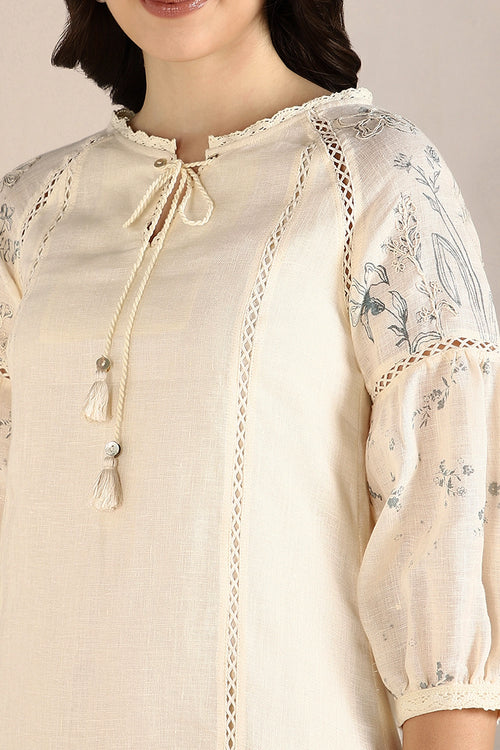 Savannah Kismat Off-White Dress