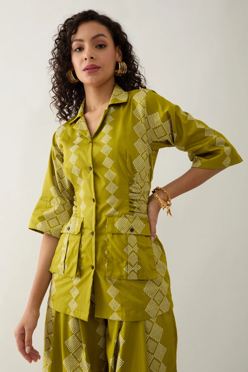 Rene Leaf Co-ord Set