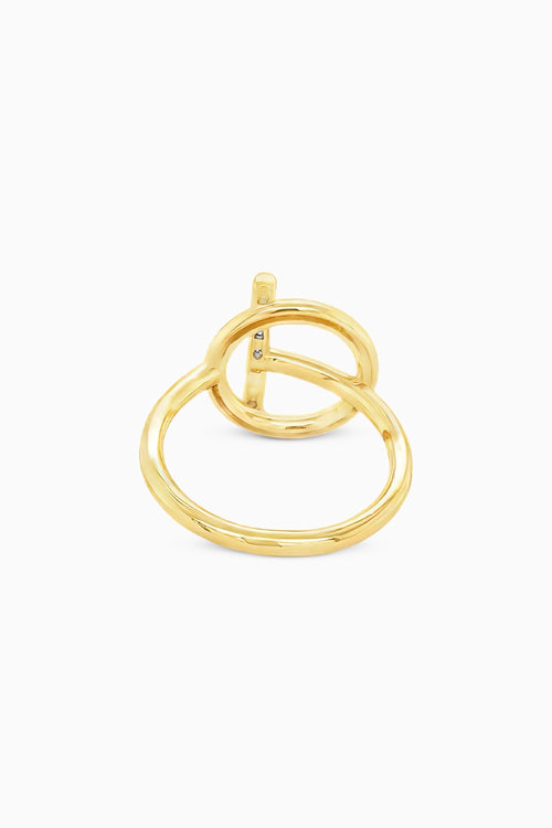 Golden Axis Ring