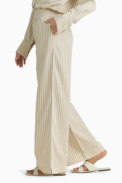 Gold Striped Trousers