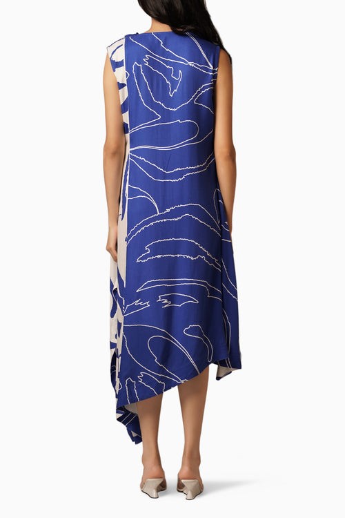 Cora-Cari Pleated Dress
