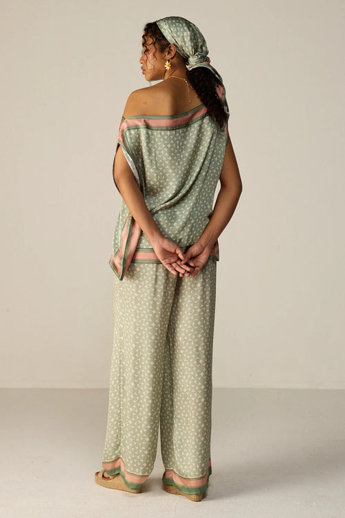 Green Freya Top Co-ord Set