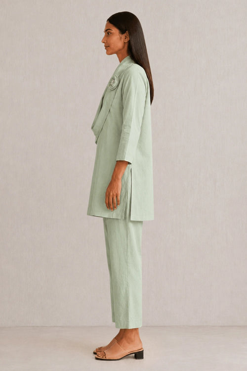 Celery Essentials Scarf Co-ord Set
