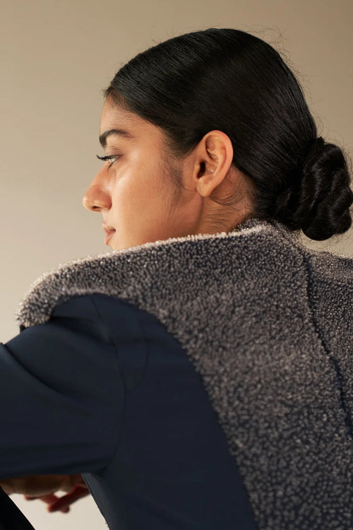 Armour Top with Front Buttoned Up Trouser
