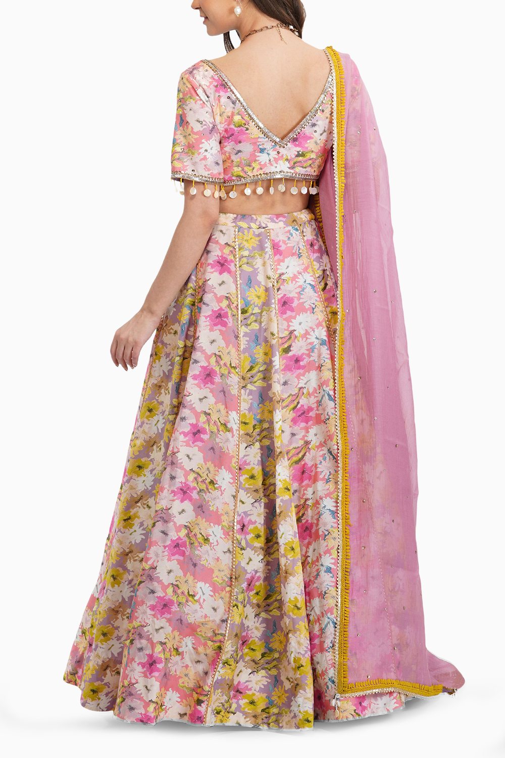 Summer Print Lehenga Set