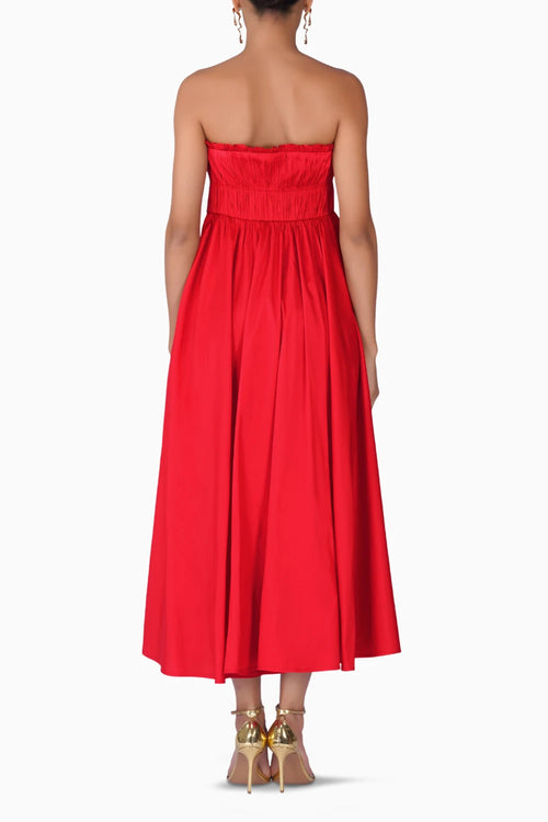 Red Solstice Dress