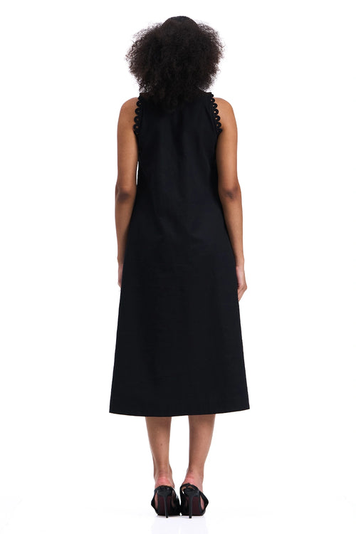 Black Taffy Dress
