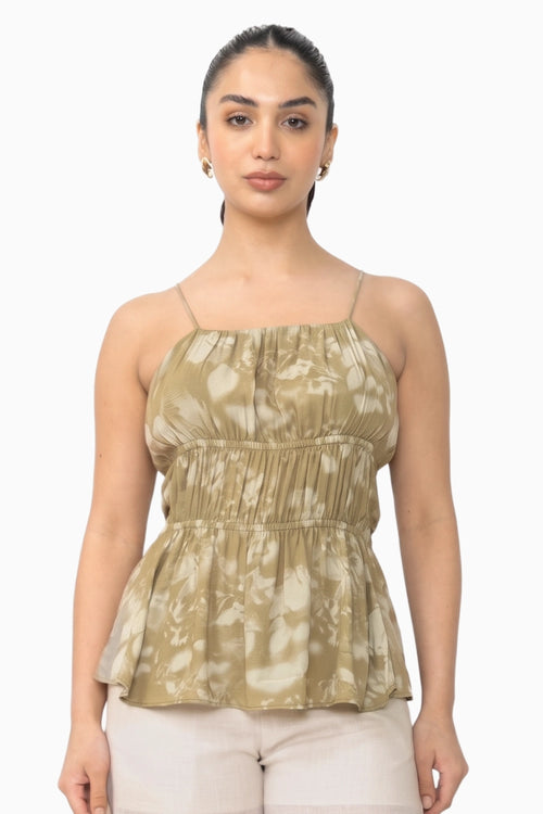 Green Palma Top