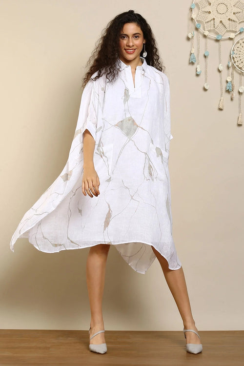 Shake The World Square White Dress
