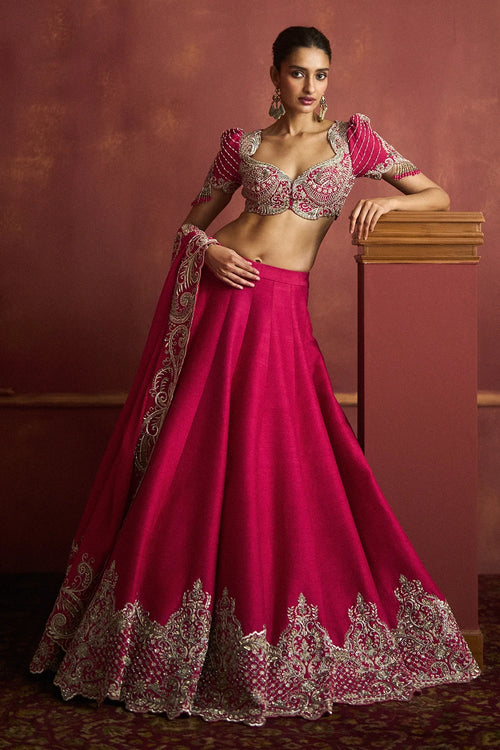 Saryu Pink Lehenga Set