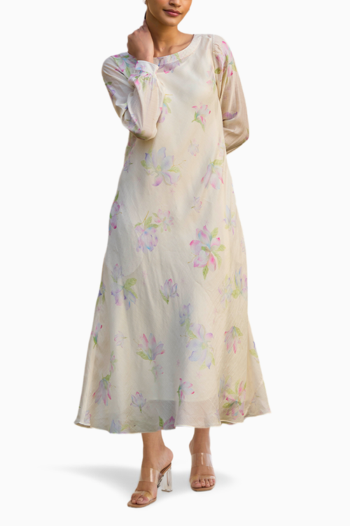 Arise Magnolia Beige Dress