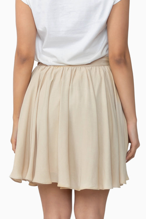Beige Mirage Skirt