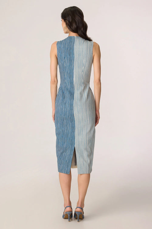 Cassidy Blue Grey Dress
