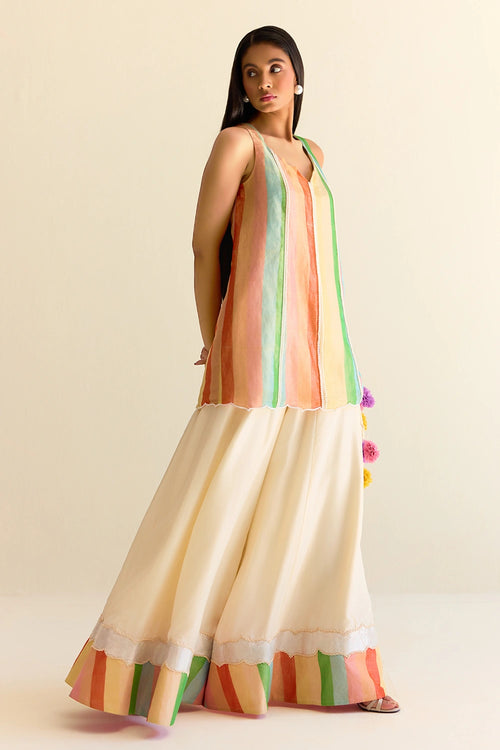 Ayesha Kurti With Sharara