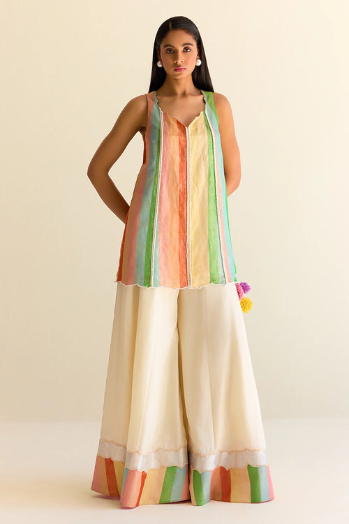 Ayesha Kurti With Sharara