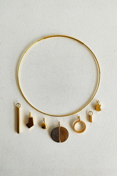 Golden Choker Set of 7