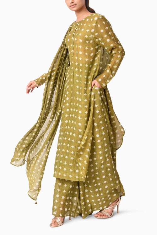 Heena Shima Tama Dupatta Set