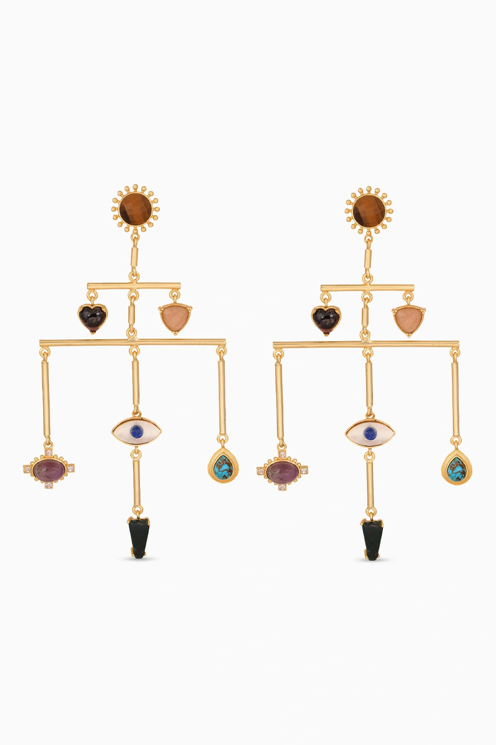Balancing Act Statement Earrings