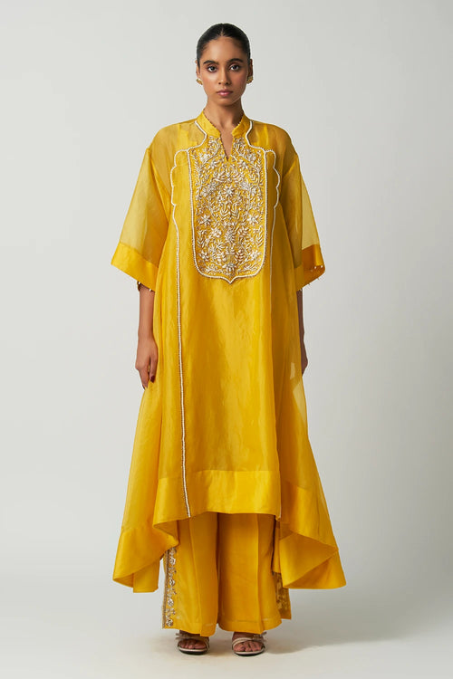 Amber Gul-E-Mehrab Organza Kurta Set