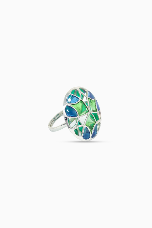 Green Psychedelic Rings