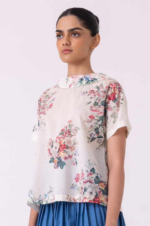 Nora Floral Printed Top