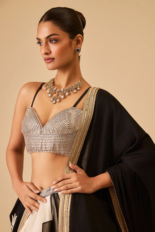 Mirass Crystal Lehenga Set