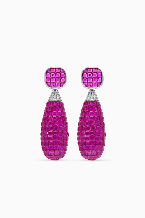 Raindrop Sparkle Dangler Earrings