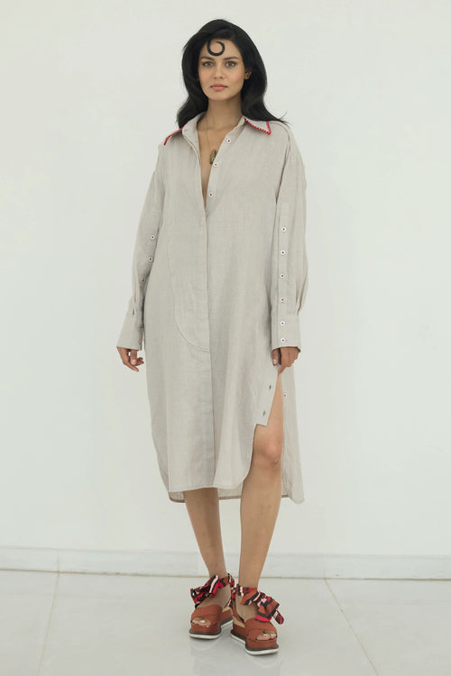 Anastasia Button Down Dress