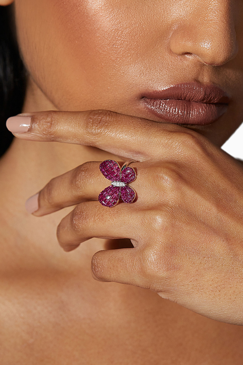 Fluttering Wings Ring